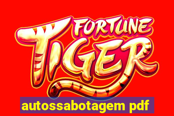 autossabotagem pdf